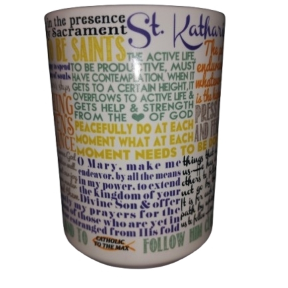 RN Coatings Catholic To The Max Ceramic Coffee Mug - Picture 2 of 6